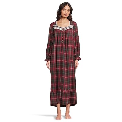 Eileen West Cotton Rayon Flannel Long Sleeve Ballet Gown Women