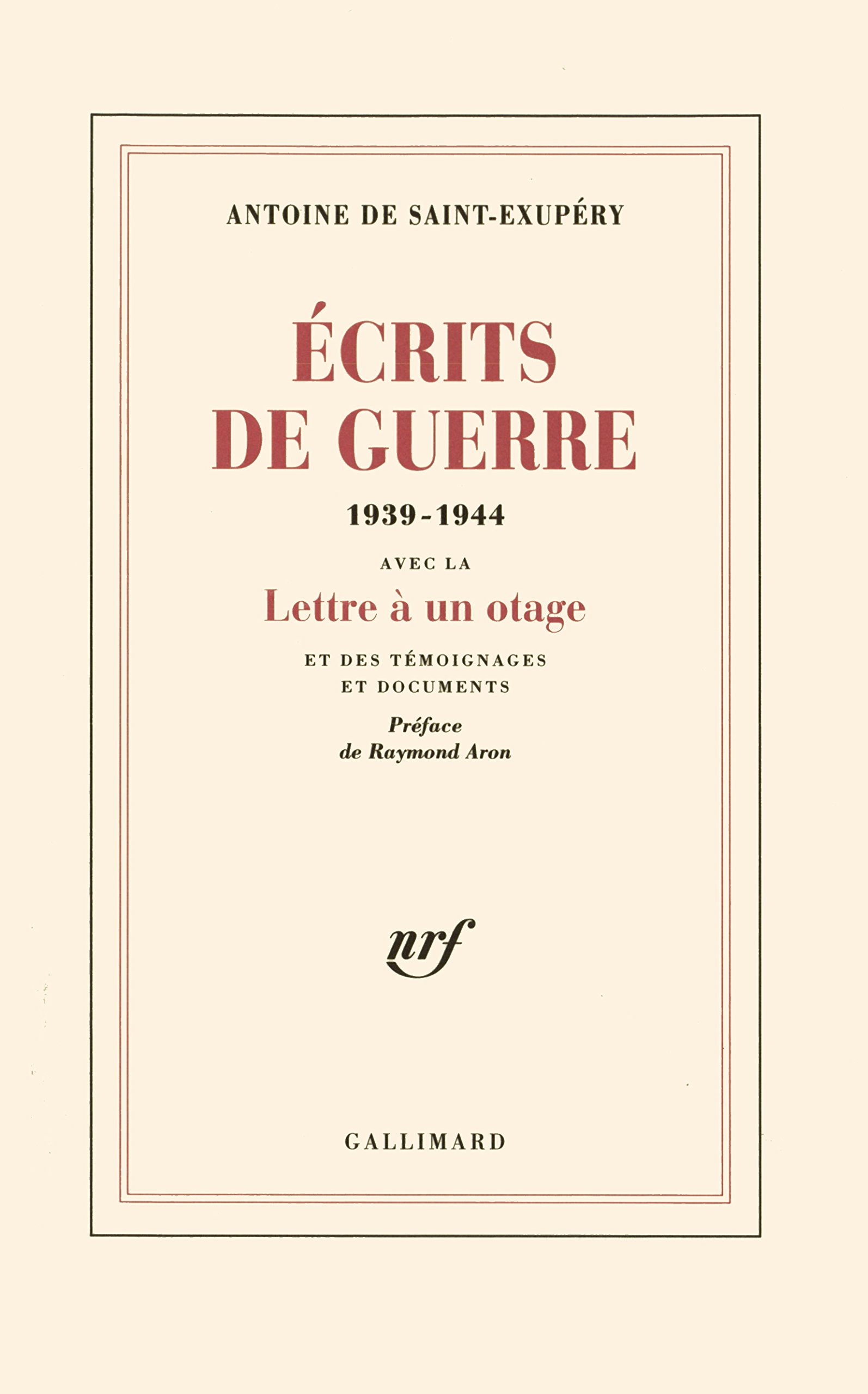 Ecrits de guerre, 1939-1944