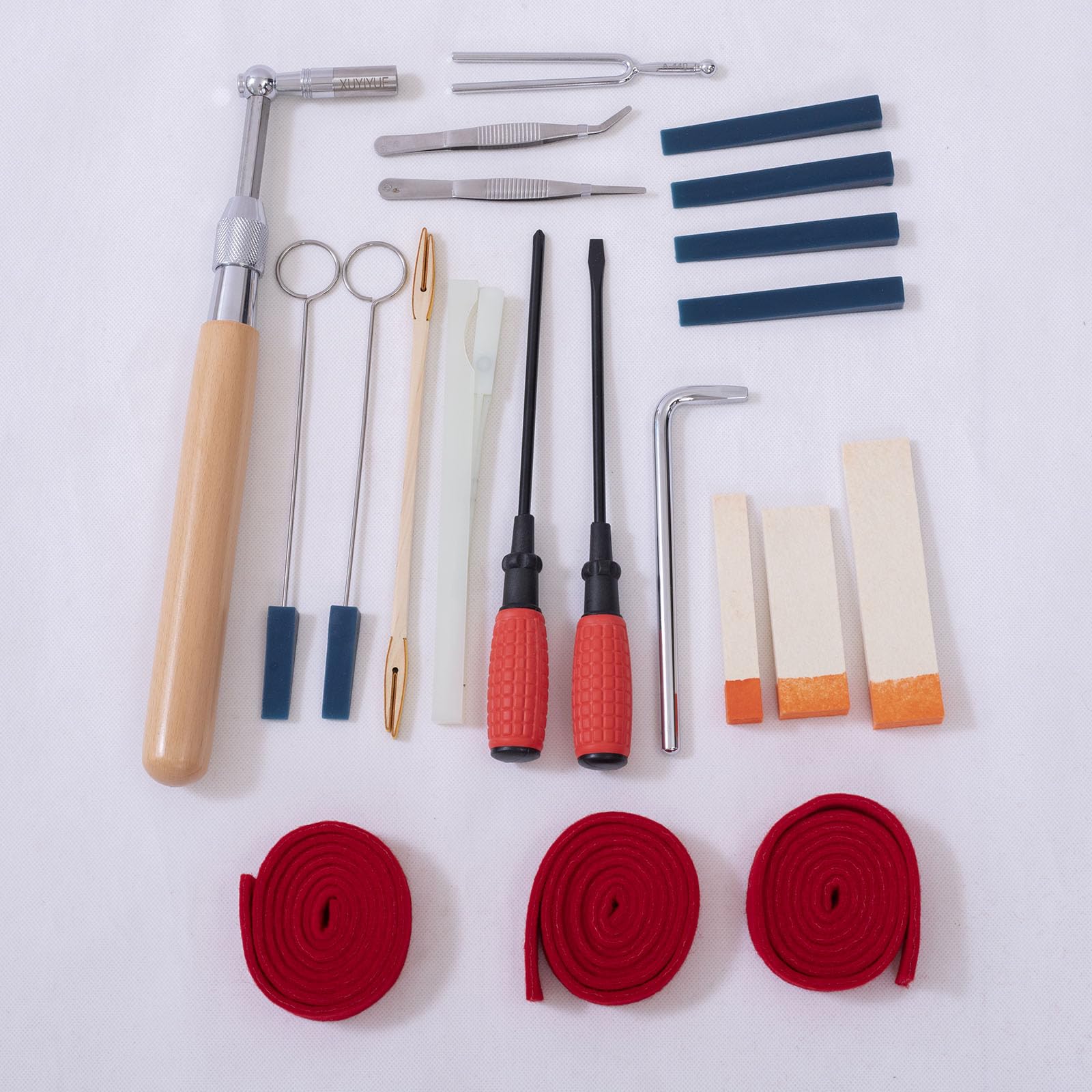 Piano Tuning Tools Kit - Professional Retractable Wrench -2