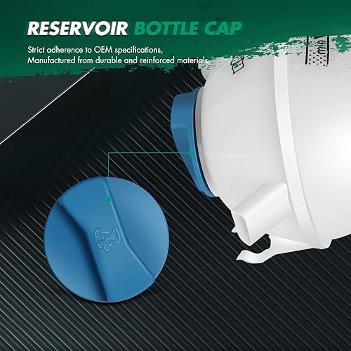 Miniatura 4 de SCITOO Tanque de radiador Recuperación de refrigerante Depósito de desbordamiento Depósito de refrigerante Botella de depósito de refrigerante