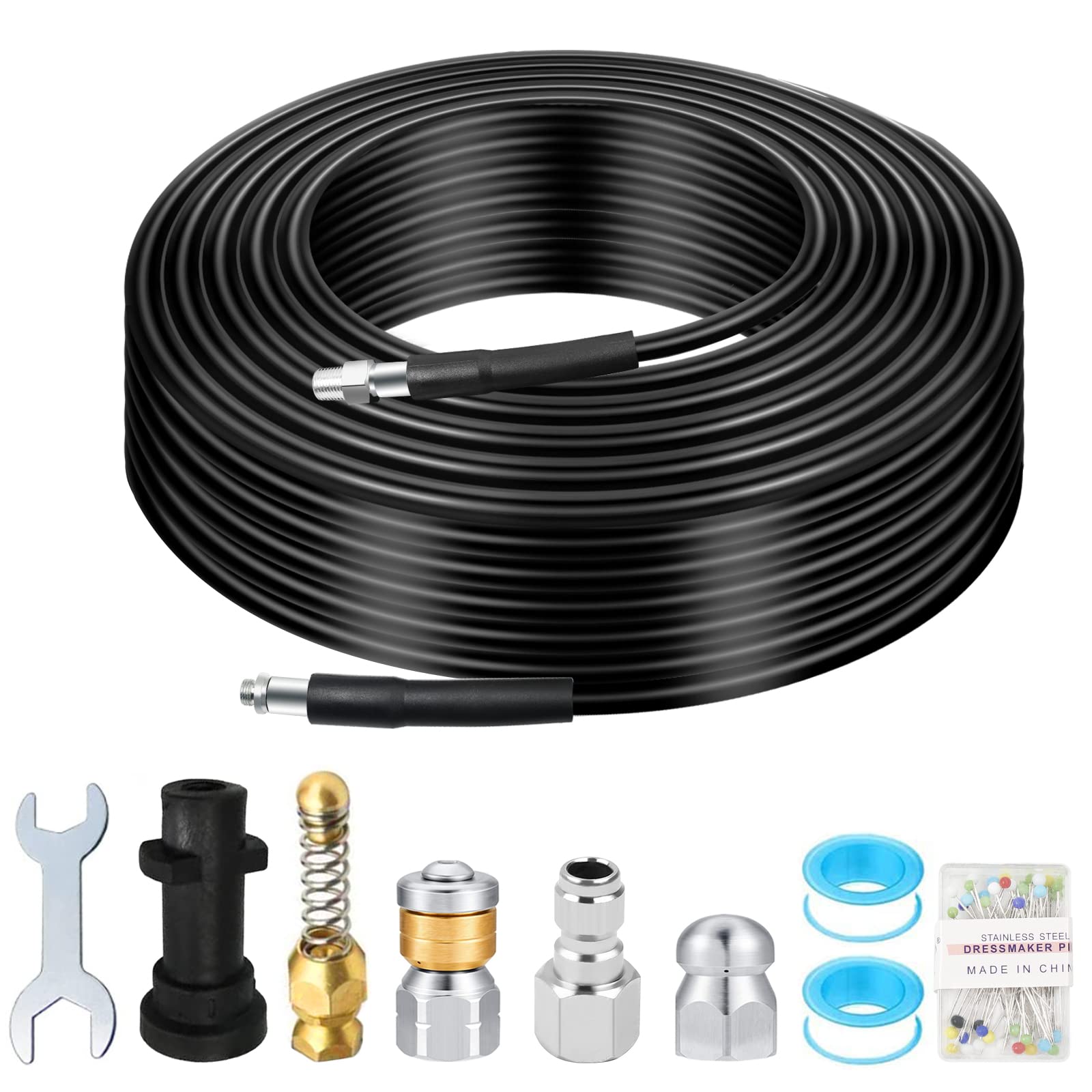 Amazon.co.jp: ケルヒャーKarcherパイプクリーニングホース 15M 高圧