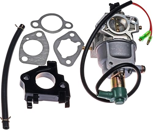 Miniatura 2 de JEENDA Carburador 16100-ZF6-D42 para Honda EB3800X EM3800SX EB5000X EM5000SX EB6500X EM6500SX y Honda GX390 GX340 182F 188F