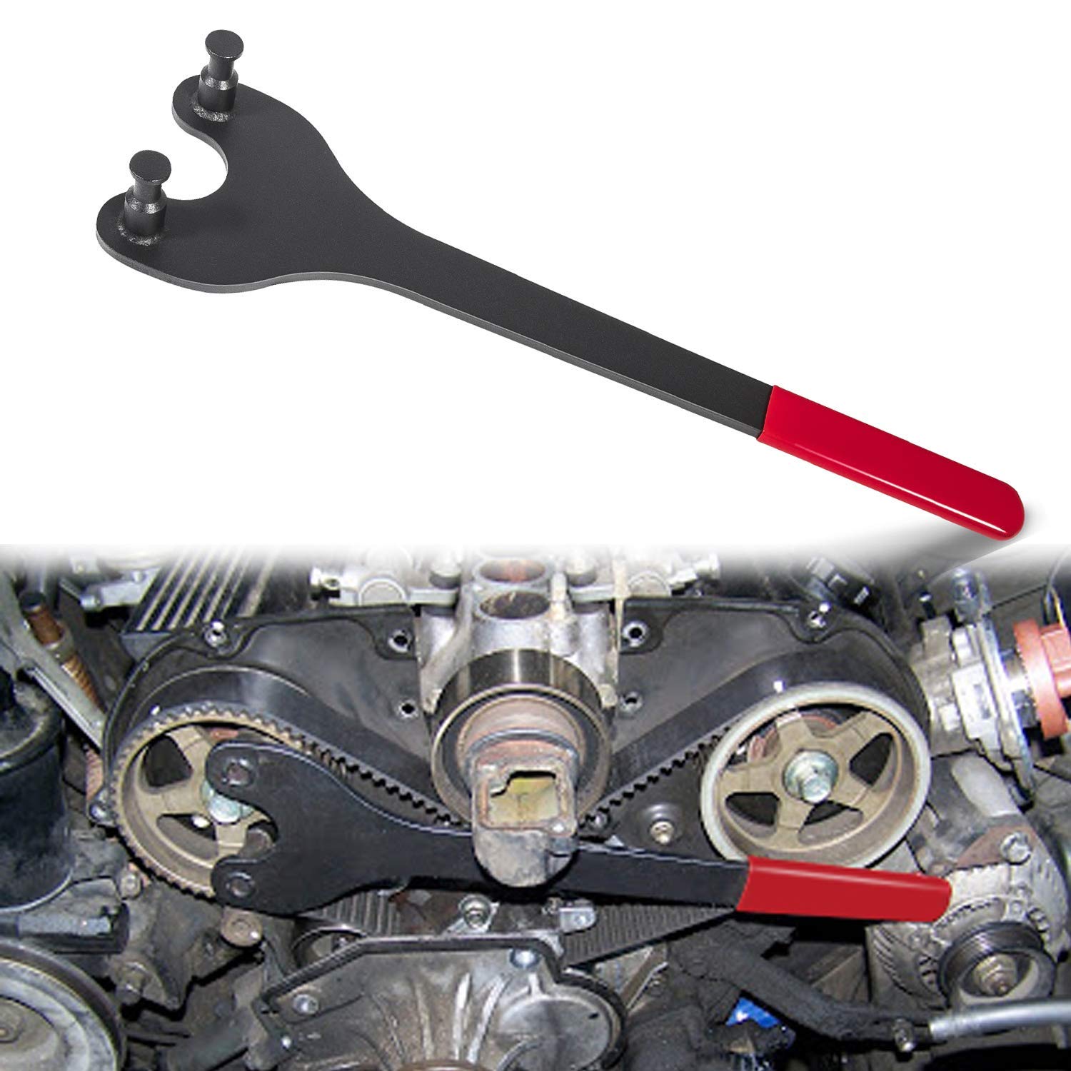 Buy Sunluway W89208 Crankshaft Pulley Holding Tool Injection Pump