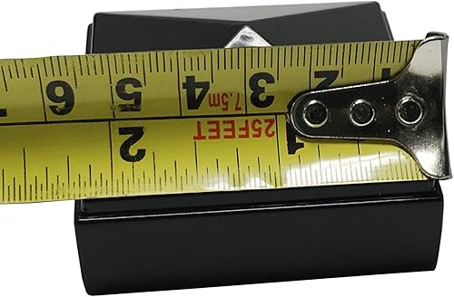 Miniatura 9 de Tapa de poste de pirámide de aluminio de 2 "x 2" para postes metálicos - Ajuste a presión - Negro - DHPPC20