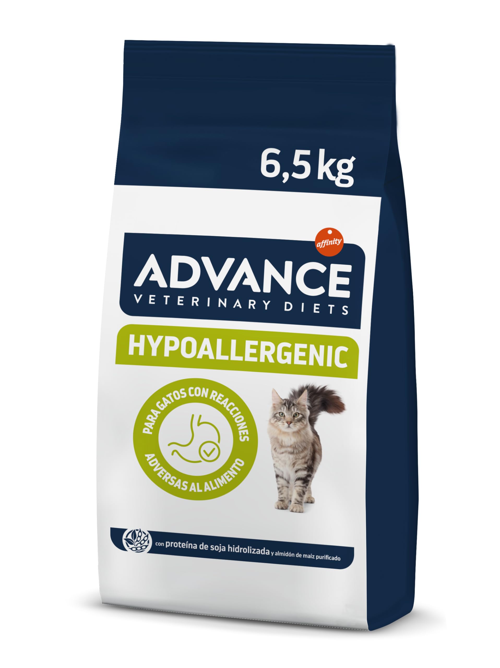Advance Veterinary Diets Hypoallergenic, Pienso para Gatos 6,5kg