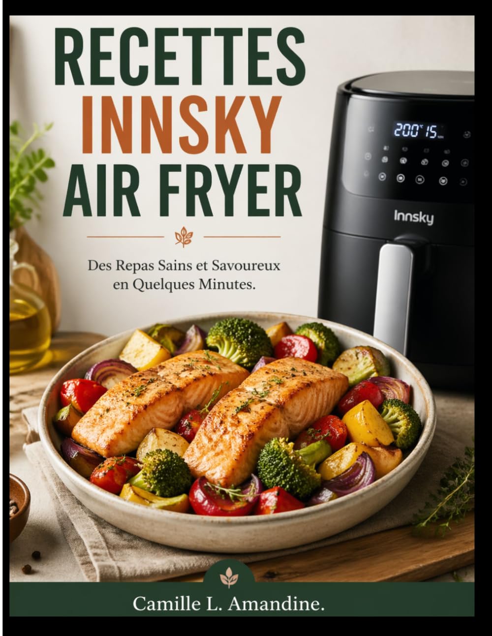 RECETTES INNSKY AIR FRYER: Des Repas Sains et Savoureux en Quelques Minutes.