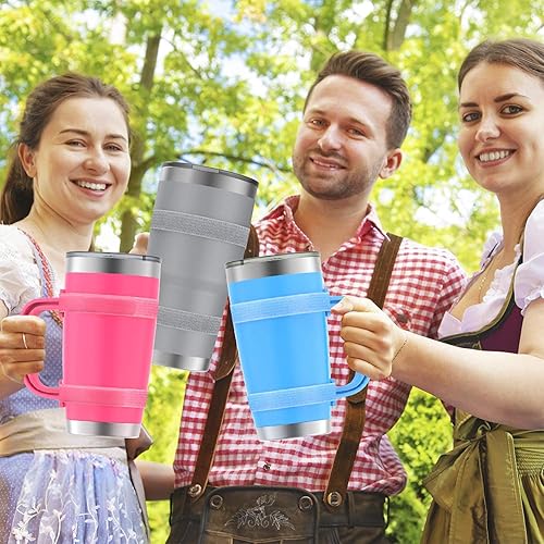 Miniatura 5 de Mango de vaso ajustable para YETI de 20 onzas, 30 onzas, 40 onzas, 20 onzas a 44 onzas, RTIC, Ozark Trail, Simple Modern, SIC, SUNWILL, Tervis,