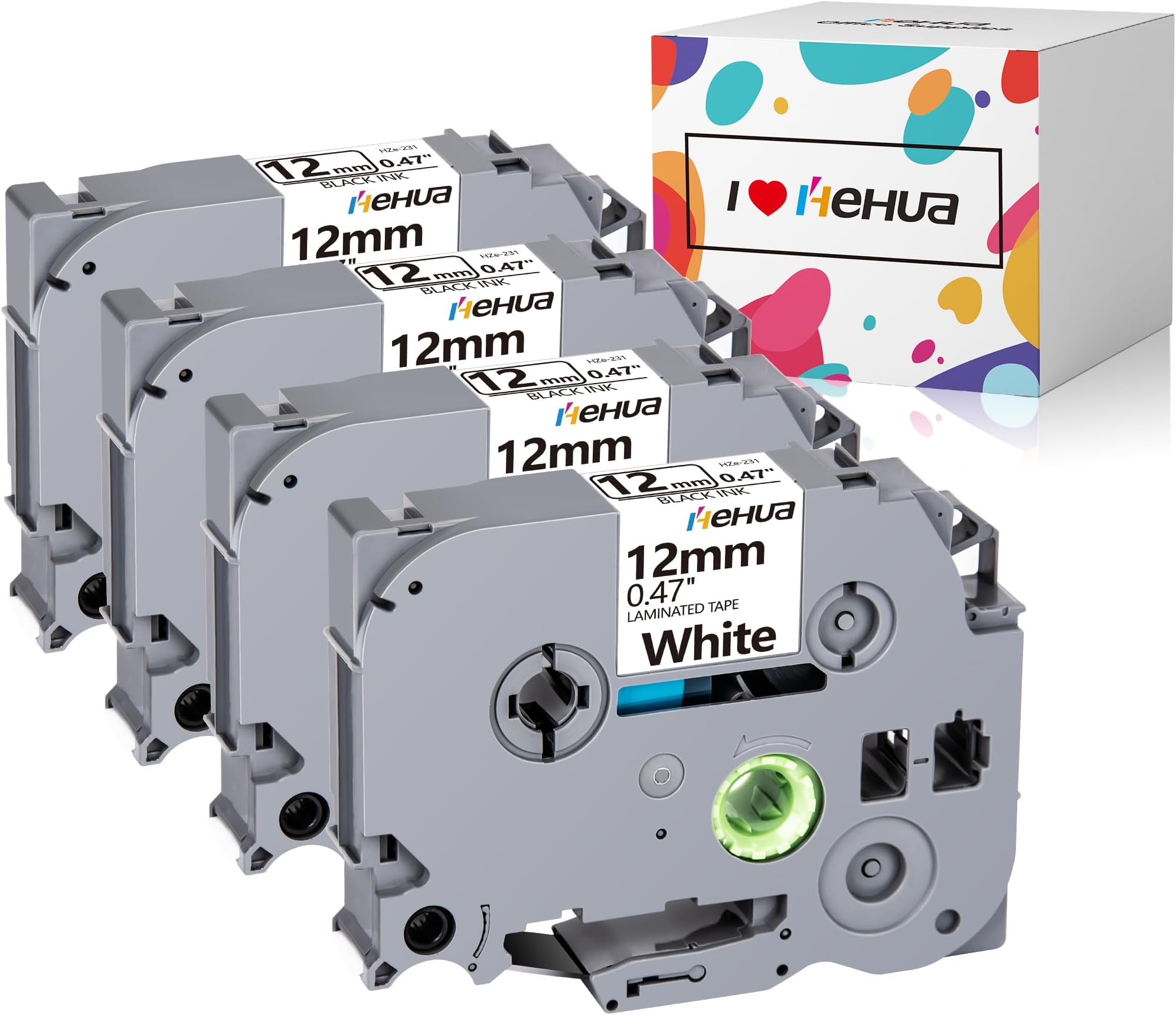 Labelwell 3x Etikettenband 8.8mm - Kompatibel Mit Brother P-Touch Druckern