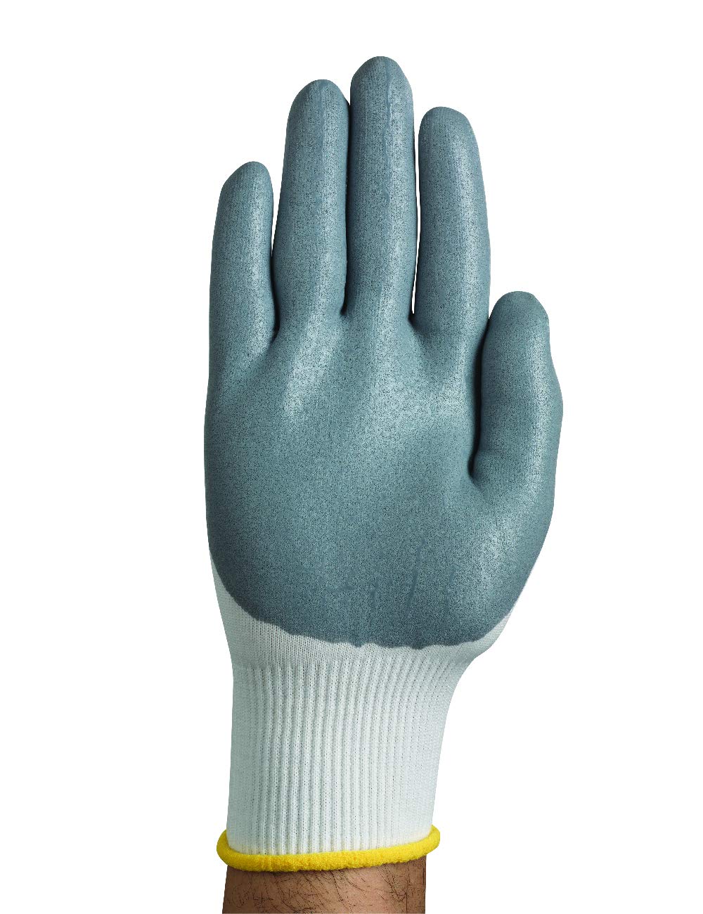 One-Day Sale: Up to 50% Off Ansell HyFlex 11-800 Nylon Glove, Gray Foam Nitrile Coating, Knit Wrist Cuff, X-Small, Size 6 (Pack of 12)