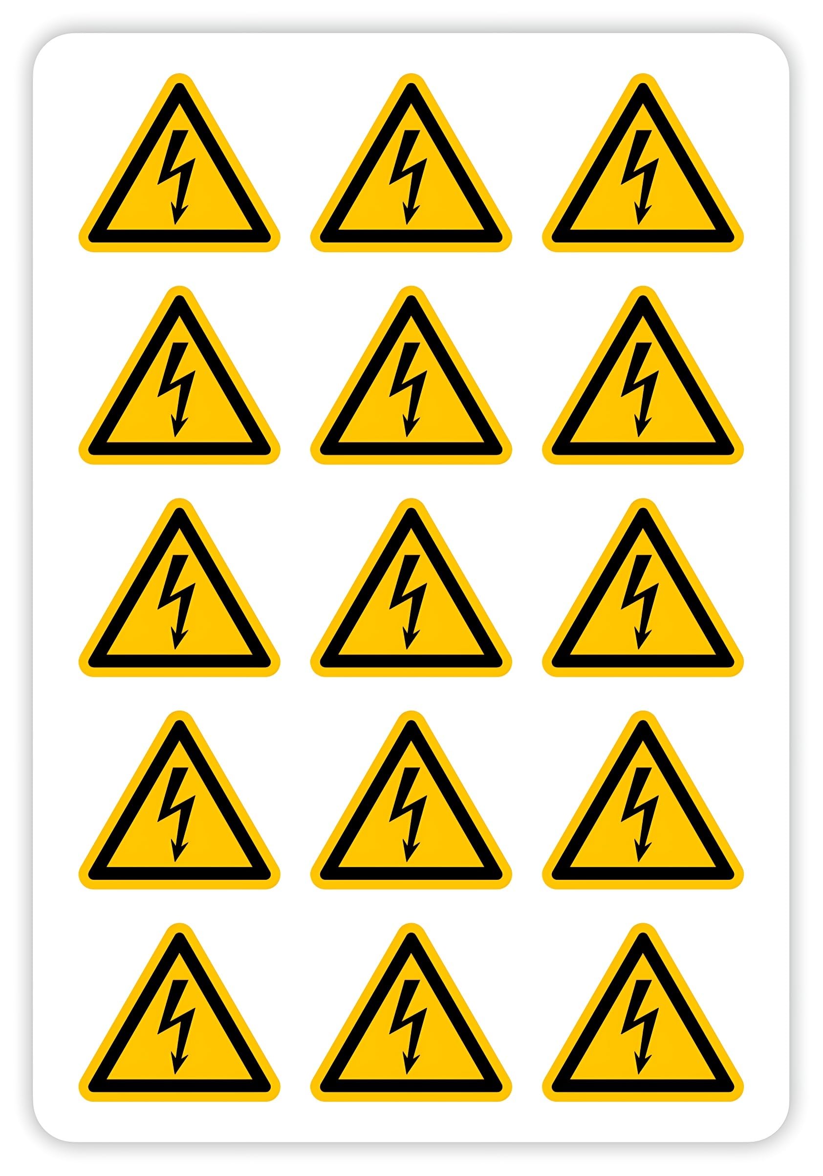 Cartelli In Pvc Adesivo Flessibile Da Parete Alta Tensione - Foto 4