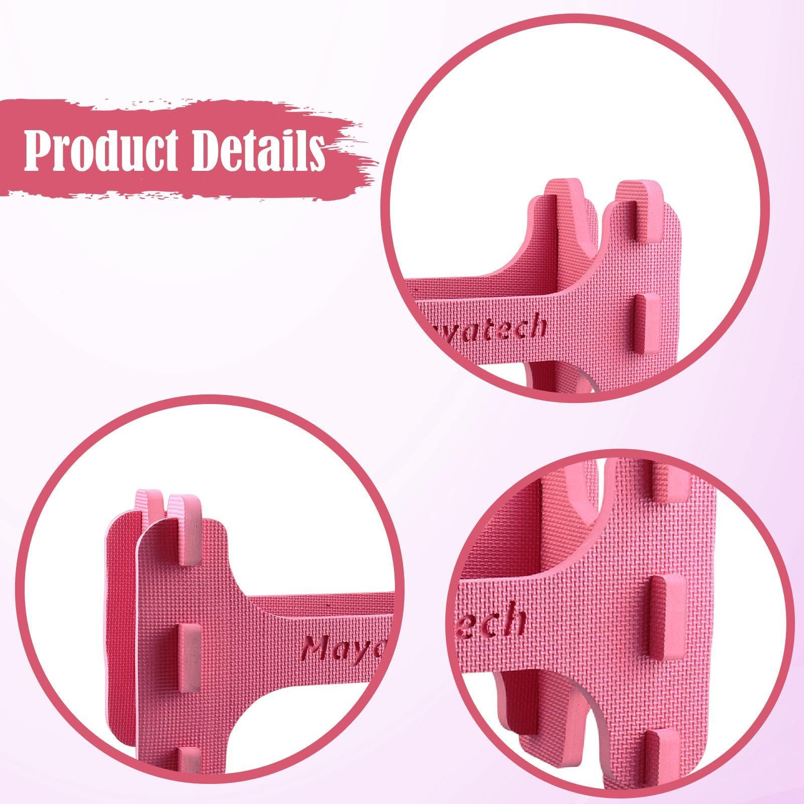 Oshhni Soporte de Espuma EVA para Modelos de Aviones RC, Accesorio de Repuesto, Profesional, de Rendimiento, Resistente, Esencial, de Doble Cara, Rosa