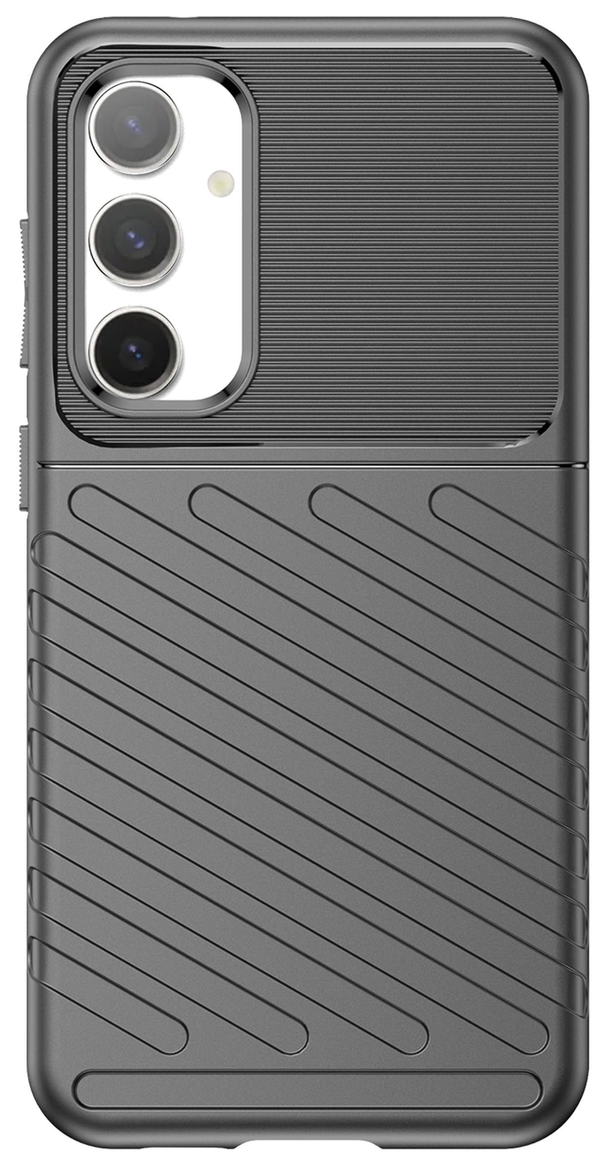 Kapa Thunder Protective Flexible Back Cover for Samsung Galaxy S23 FE | Slim Anti Slip Rugged TPU Shockproof Full Body Bumper Case (Black) (B0CHMLW54S) Amazon Price History, Amazon Price Tracker