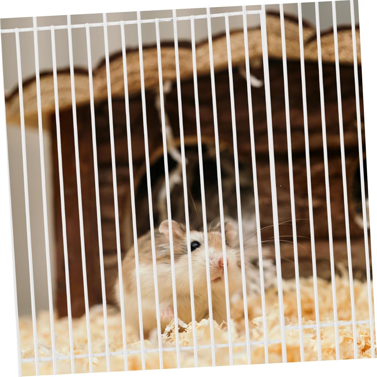 12pcs Pet Playpen Panels for Hamsters Small Animals Sturdy Indoor Fence for Safe Isolation Playtime Easy to and Assemble Each White