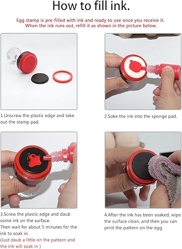 Miniatura 6 de Sellos de huevos para huevos frescos, Sello de huevo de pollo personalizado, Sellos de huevos personalizados, Sellos de huevos para huevos frescos