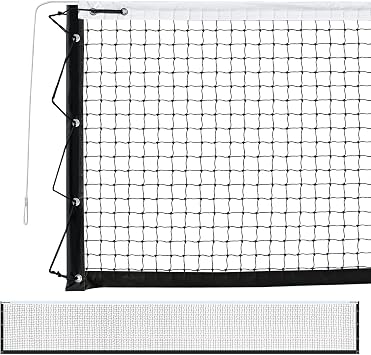 Pickleball Replacement Net 22x3ft, Professional Pickleball Nets Heavy Duty Nets Fits Standard Posts, Official Regulation Size for Indoor Outdoor Courts Net Only