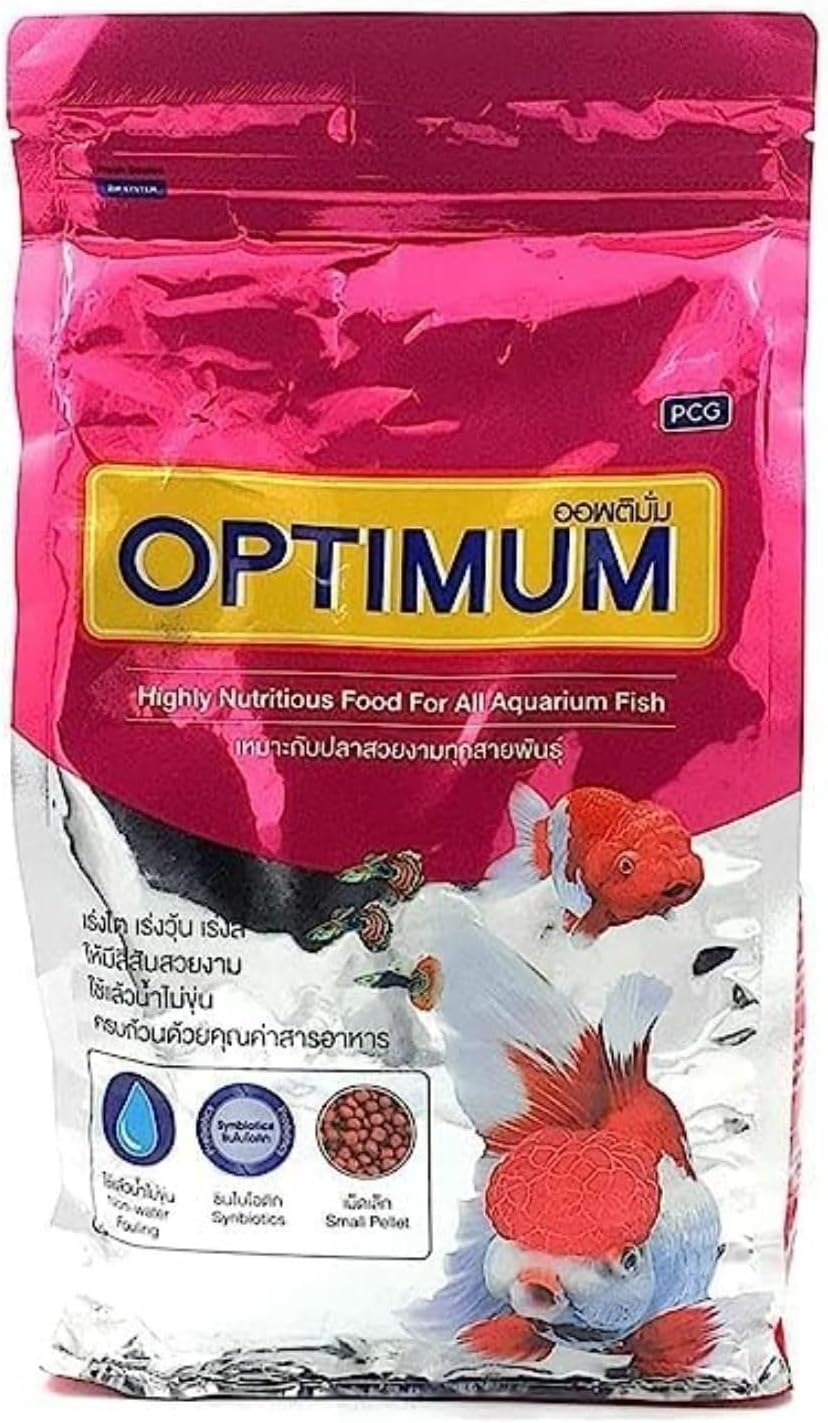 Optimum Mini Pellets Fish Food (Original from Store) (1 Kg,Mini Pellets),All Life Stages