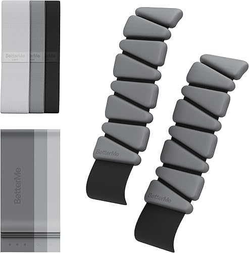 Miniatura 15 de BetterMe - Kit de viaje de pilates – Bandas de bucle de pilates, bandas de peso y resistencia – Kit de pilates portátil para mujer – Juego compacto