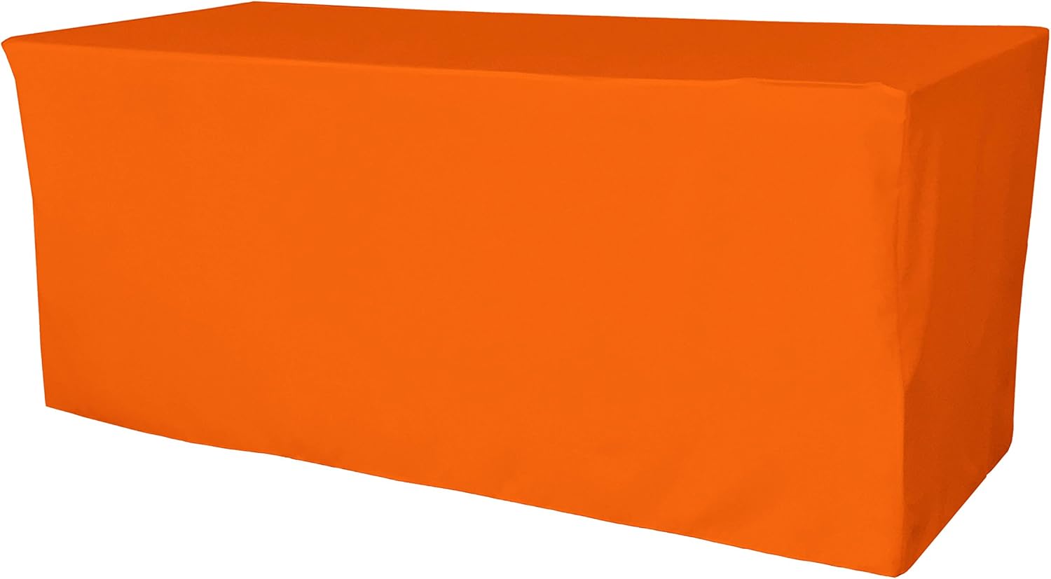 LA Linen Polyester Poplin Fitted Tablecloth, 96"L x 30"W x 30"H, Royal Blue