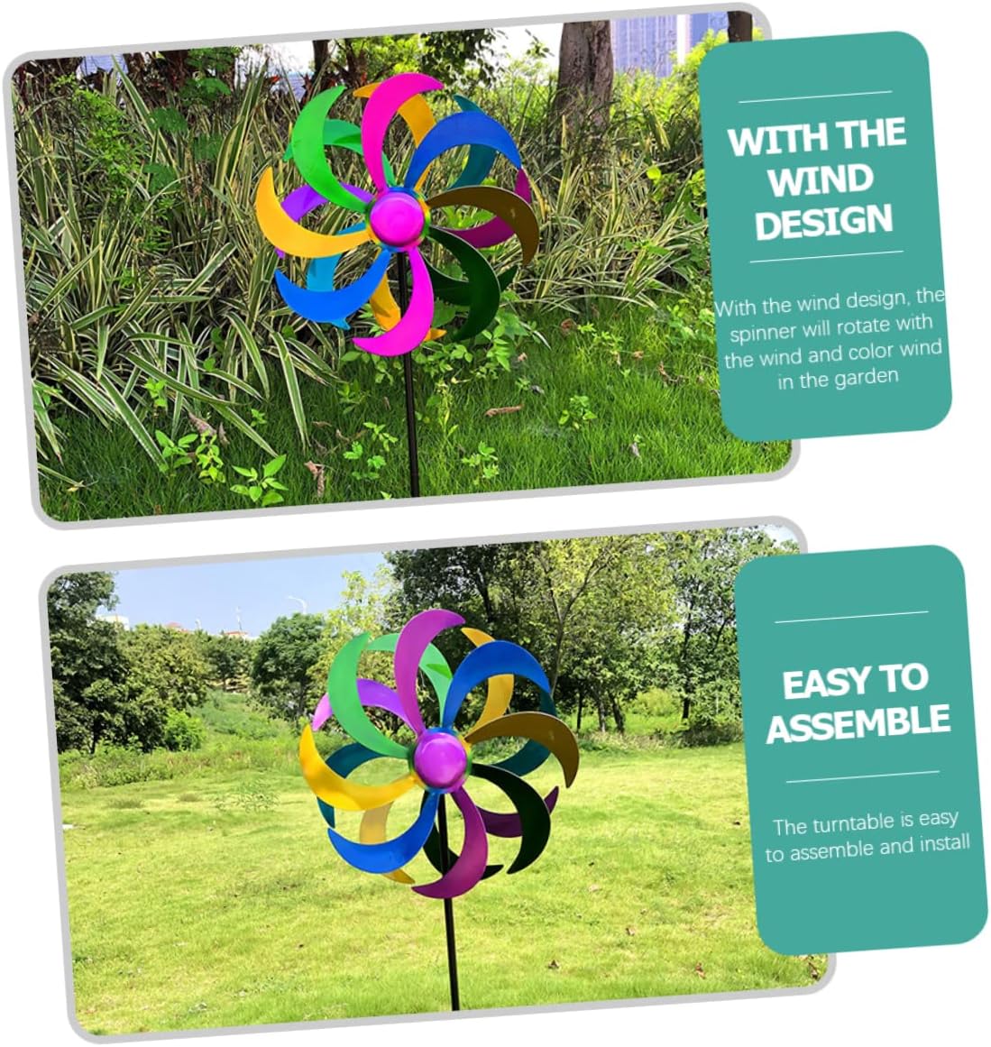 MERRYHAPY Pinwheel Toy Boys and Girls Windmill Decor Party Windmill Fine Workmanship