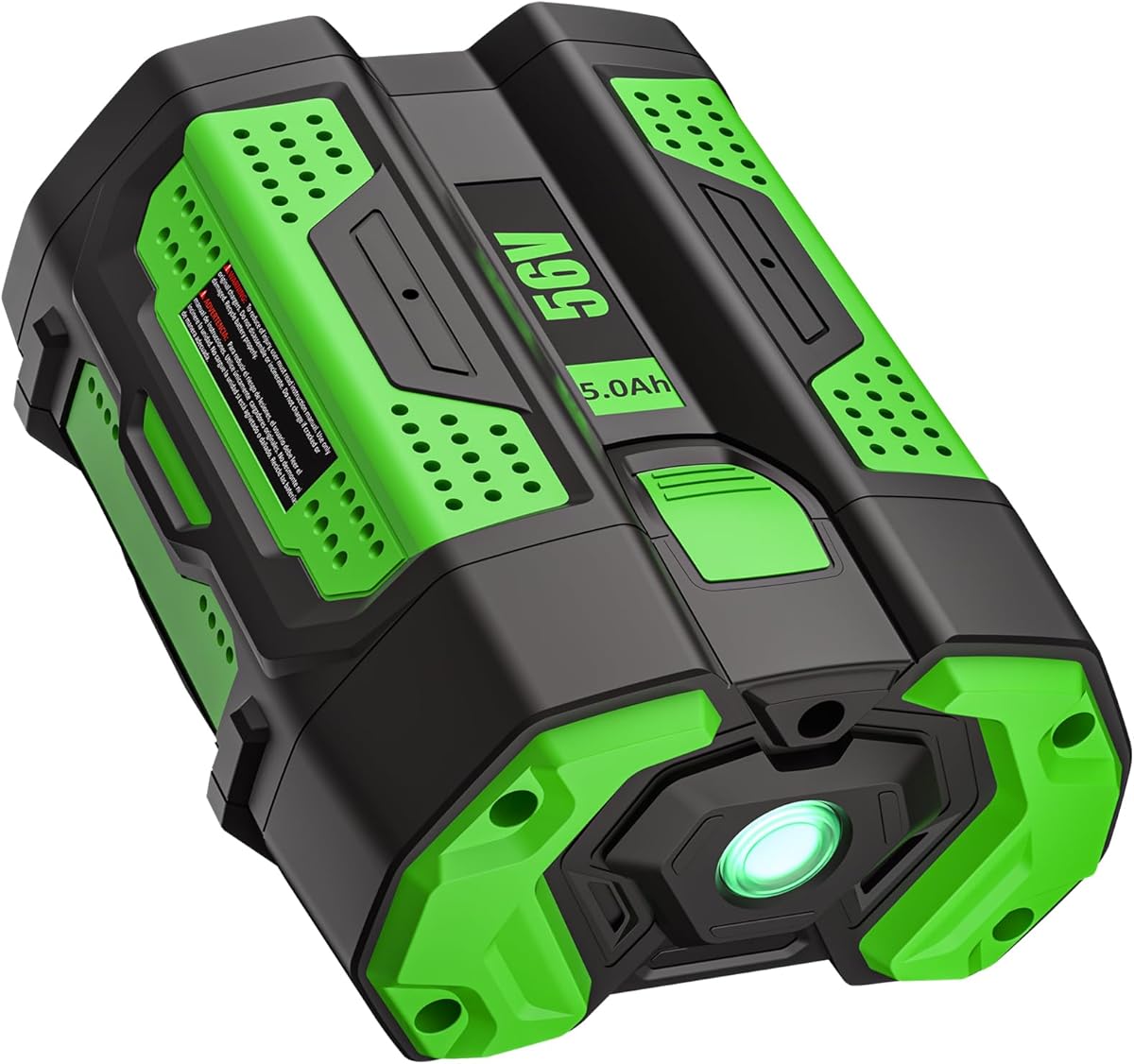 Replacement for EGO 56V Battery 5.0 Ah Compatible with EGO 56 Volt Lithium-Ion Battery Tools and Charger (5.0Ah)