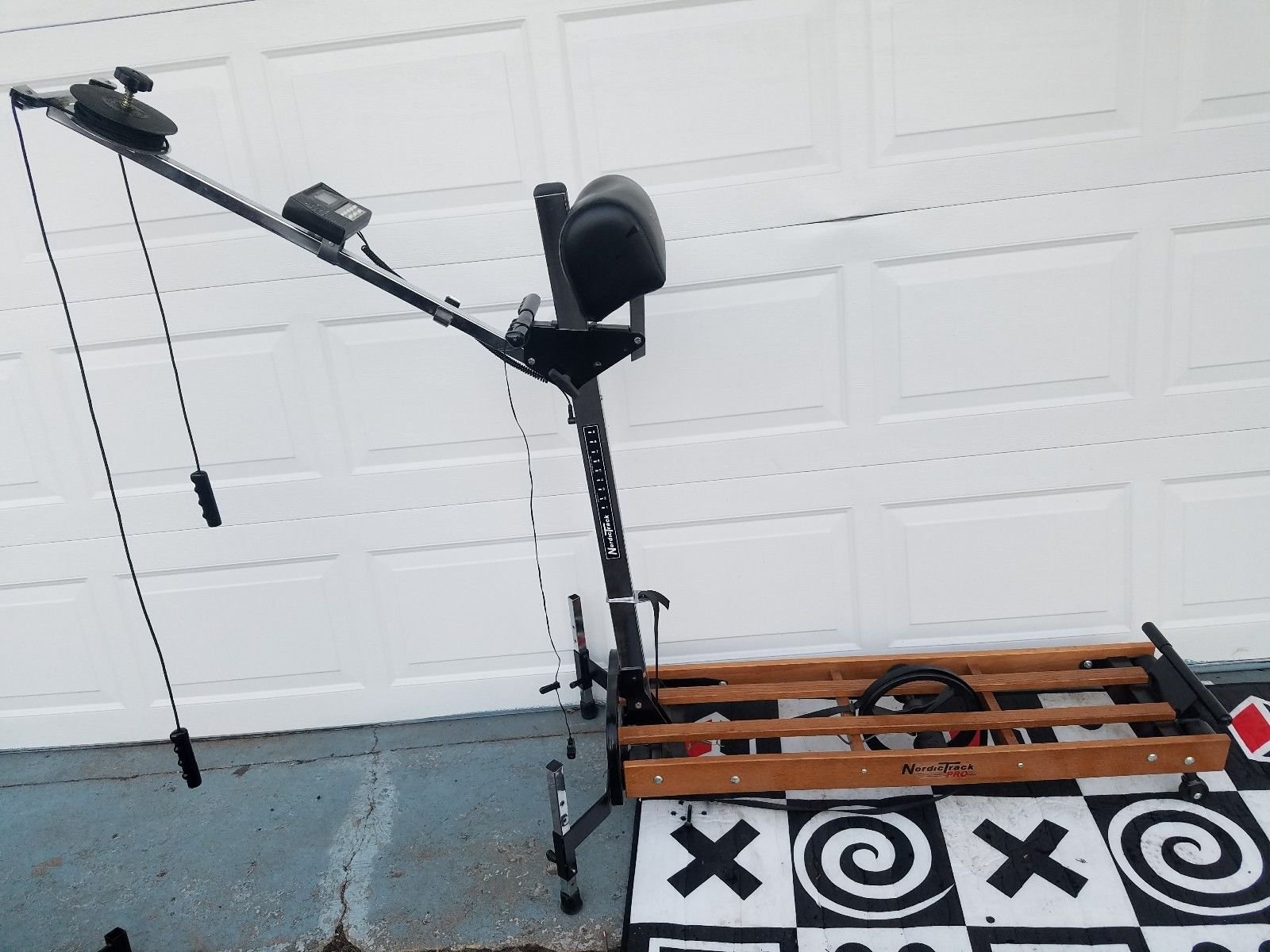 NordicTrack Pro Skier / Ski Machine with CUSTOM MEDALIST Skis