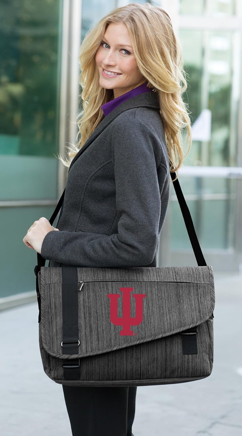 Broad Bay DELUXE Indiana University Laptop Bag IU Messenger Bags