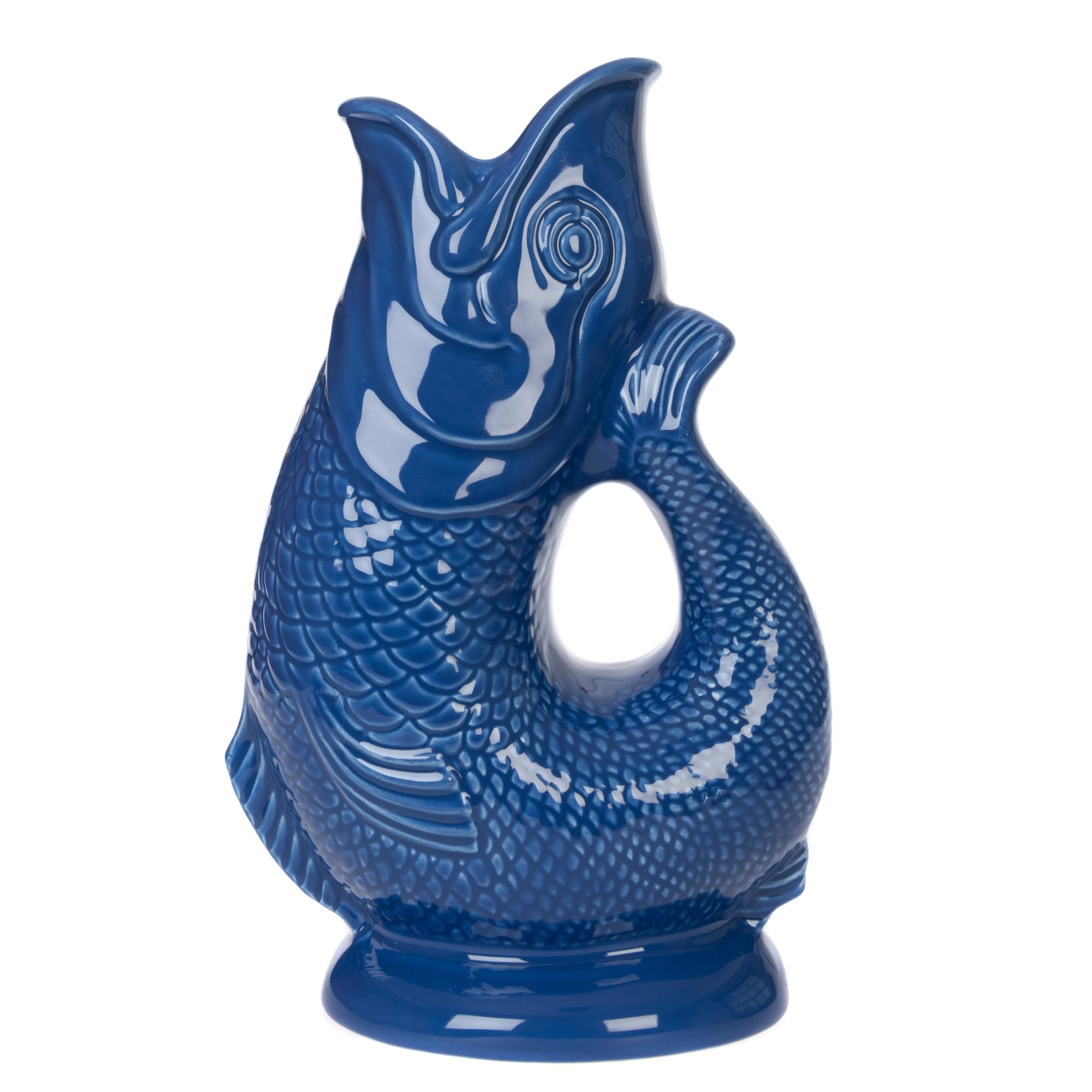 Iconic Aqua Glug Large Jug 28cm 1.4L - Fish Water Carafe, Decorative - View #3