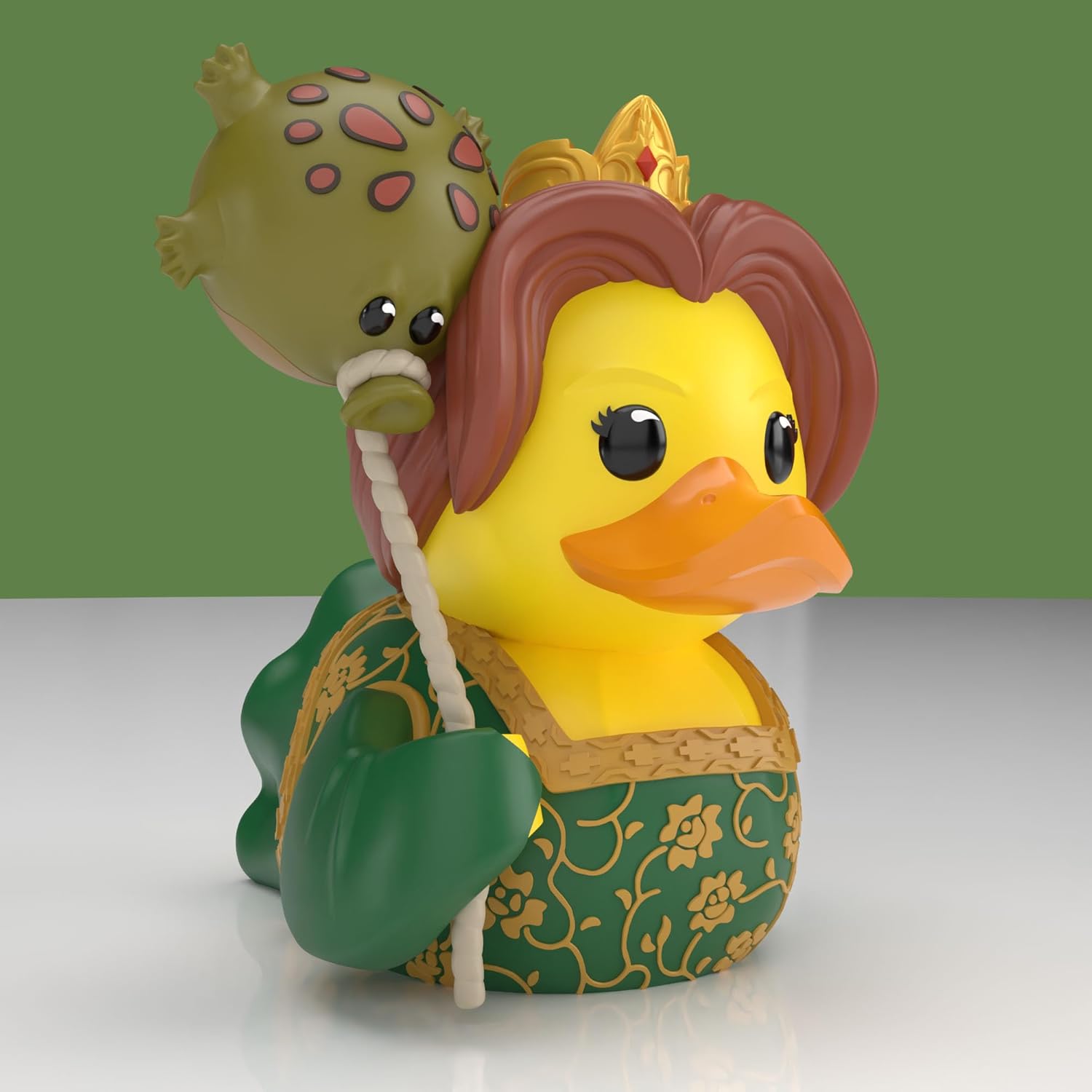 TUBBZ First Edition: Shrek - Princess Fiona Cosplaying Rubber Duck Vinyl Figure – Official Collectible for Fans of Shrek