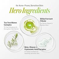 Vista 3 de Trouble Patch Mask – Full Face Pimple Patch – Hydrocolloid Face Mask for Acne-Prone Skin, Covers Multiple Breakout Areas, Absorbs Excess Oil &