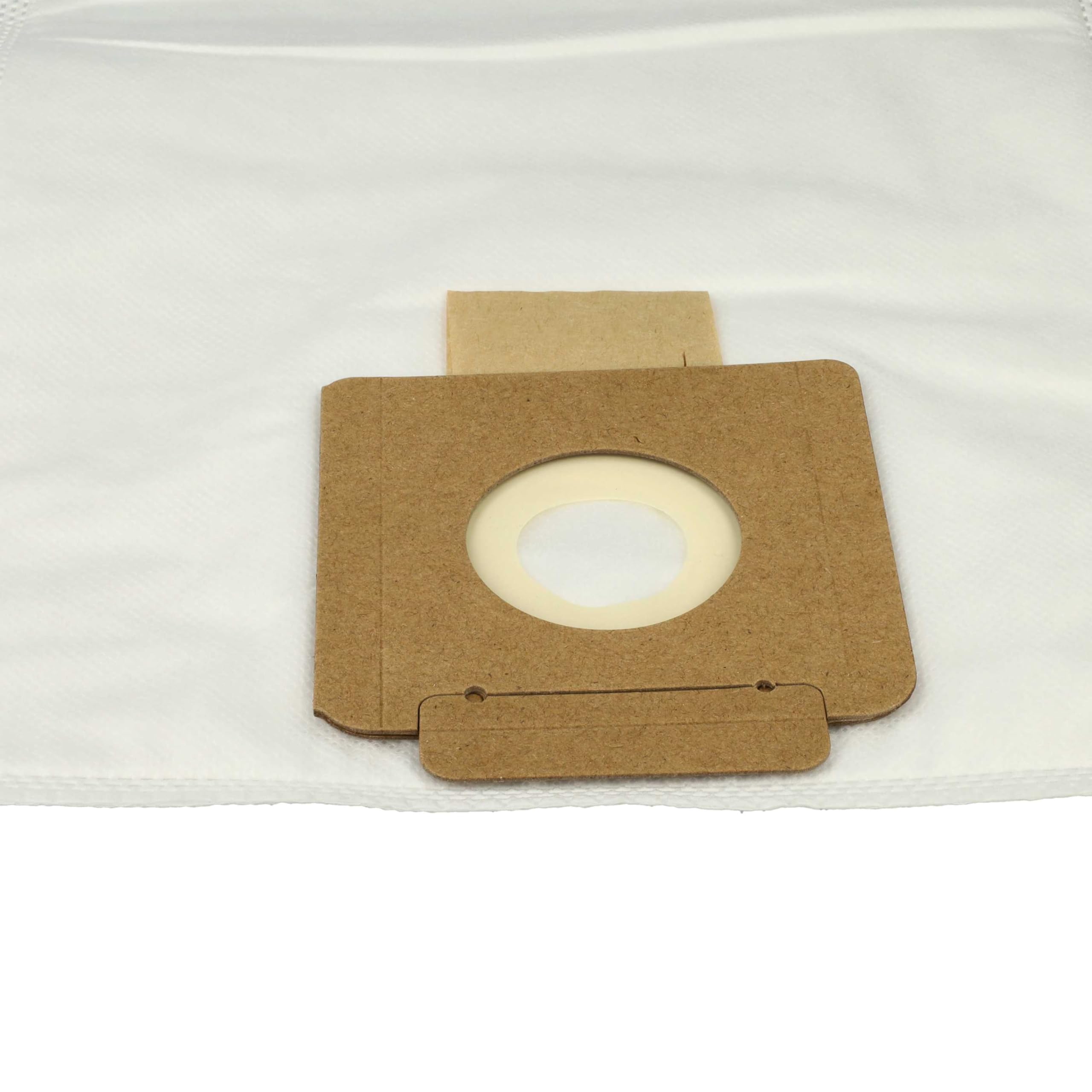 vhbw 50 x worek kompatybilny z Kärcher T 15/1, T 12/1 Professional odkurzacz - mikrofibra, 7 l, 55 cm x 24,7 cm biały