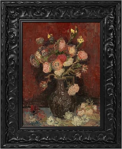 Miniatura 47 de Marco de madera DIY para lienzos de 60,9 x 91,4 cm, marcos de 6,1 cm de ancho con adornos antiguos para impresiones de arte de pintura al óleo