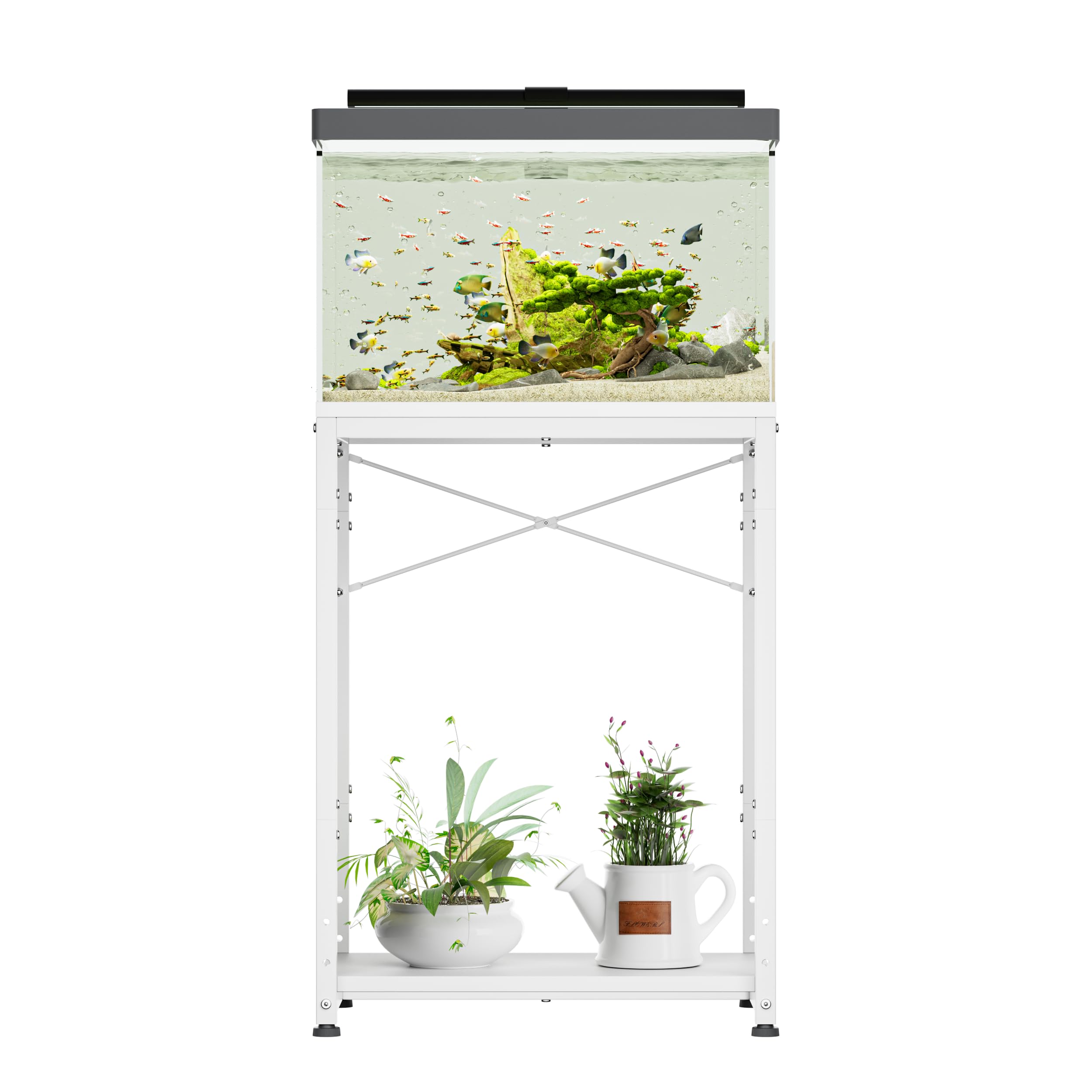 Amazon.co.jp: DEWEL 45cm水槽台 幅45*奥行30*高さ65cm 白 水槽台 総耐
