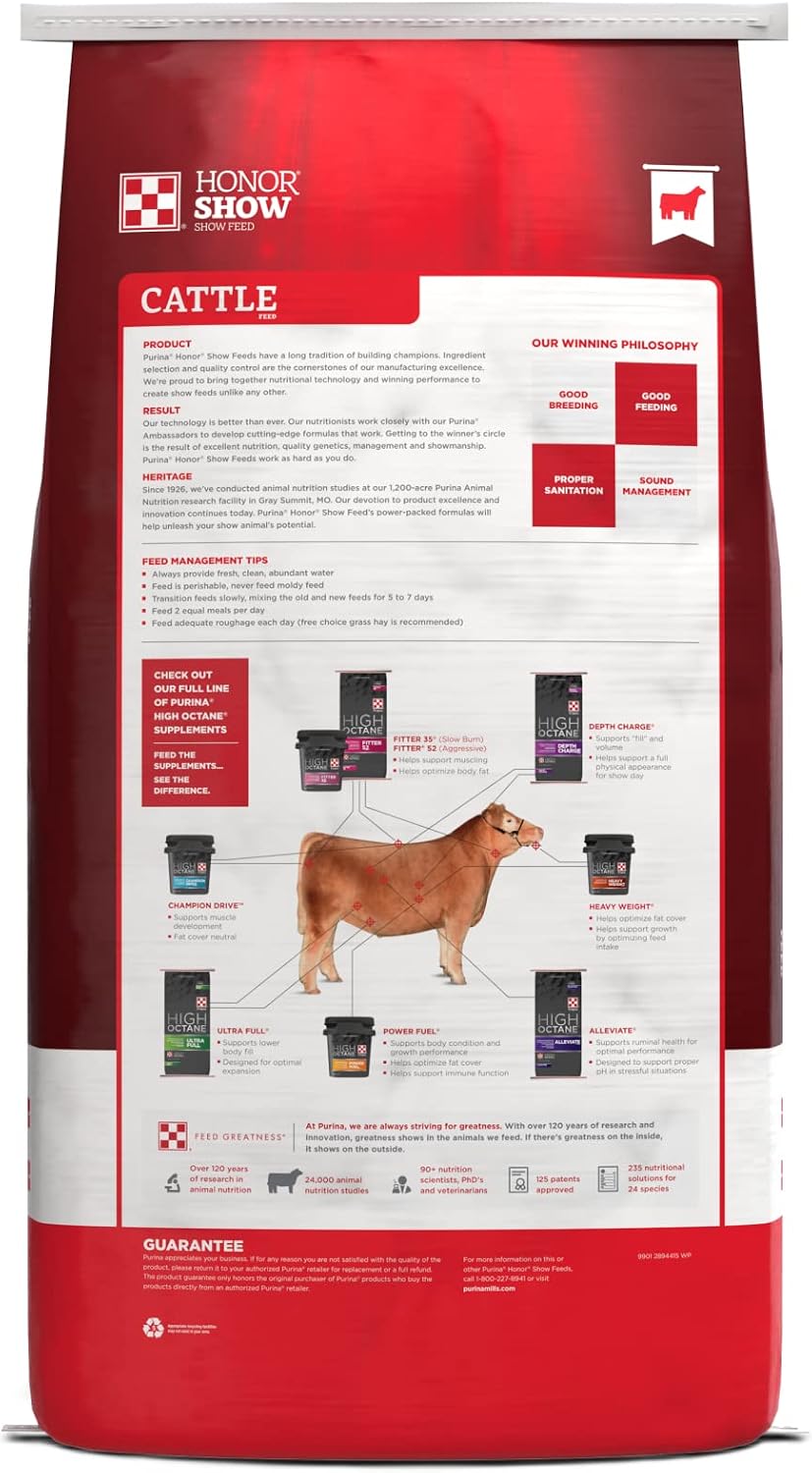 Purina Animal Nutrition Honor Show Chow Finishing Touch