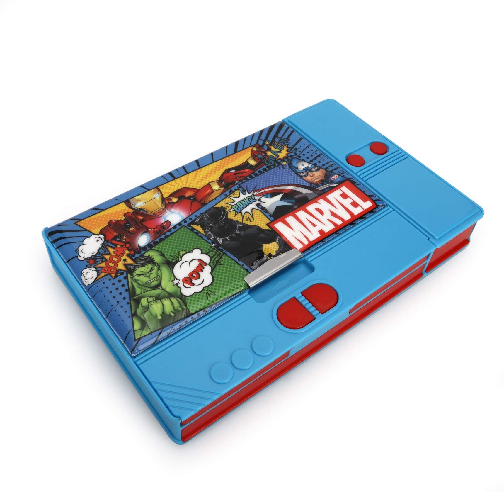 QIPSPlastic Pencil Box, Multicolour