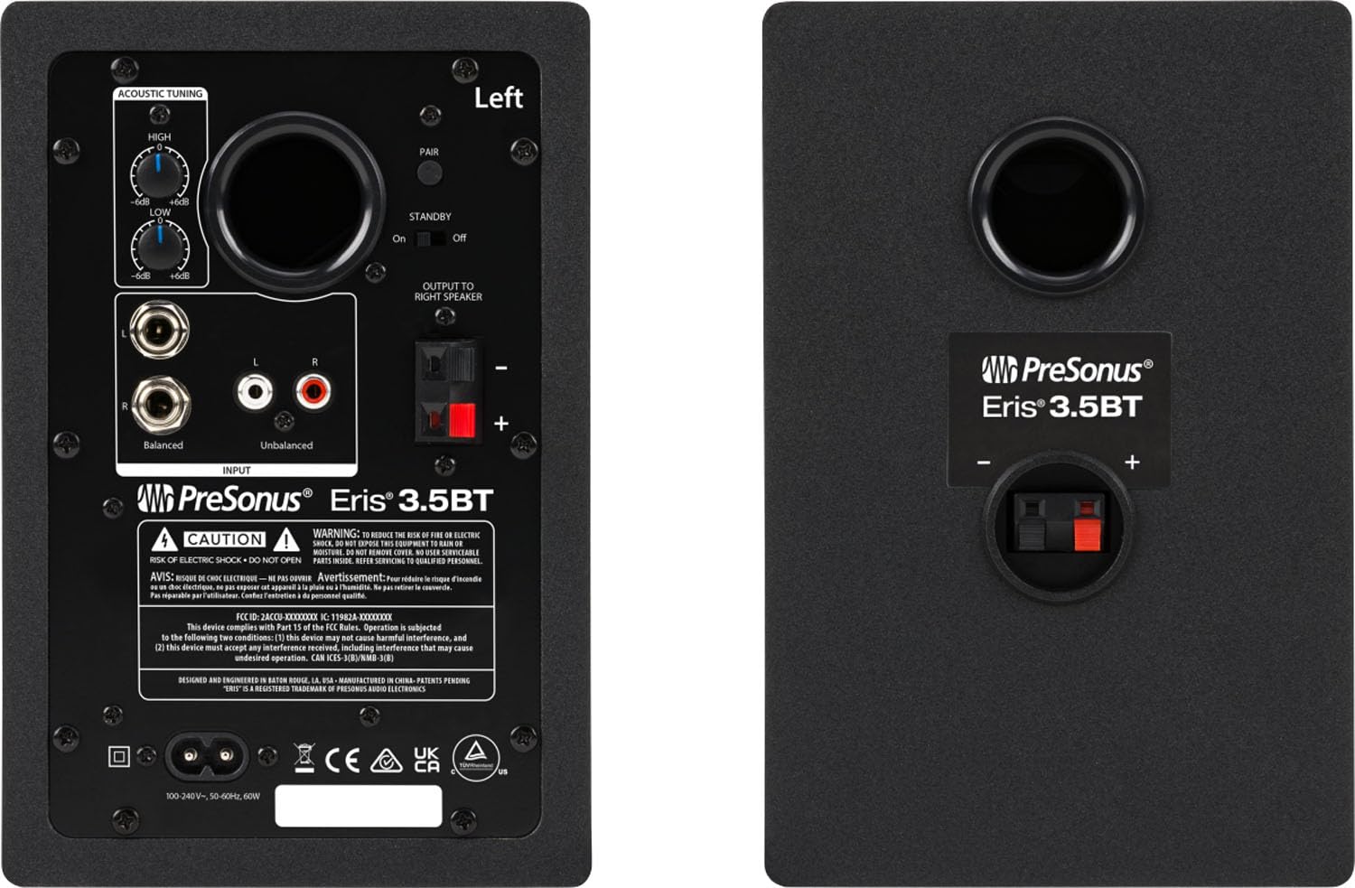 PreSonus Eris 3.5BT aktywne głośniki Bluetooth Studio Monitor Głośnik 2. generacji + keepdrum tłumik drgań