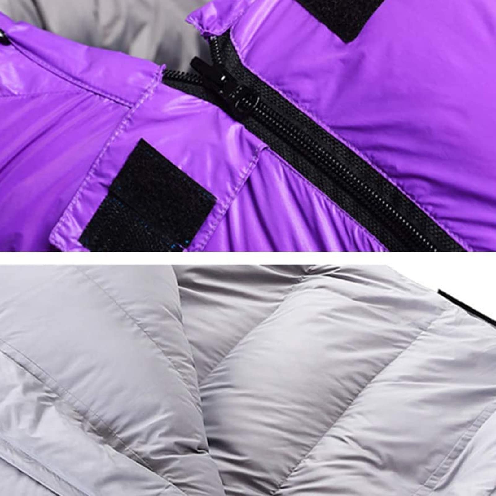 Saco De Dormir Doble De Plumón Para Adultos, Mochila, Ligero, Impermeable, Fácil De Almacenar Y Transportar, Ideal Para Acampar Al Aire Libre, Mochilero