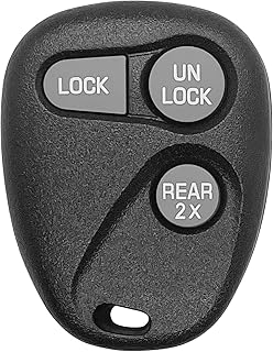 Key Fob Replacement for 1997 1998 1999 Chevrolet Tahoe Car Remote Keyless Entry FCCID:ABO1502T, 16245100-29, 16245102 ;by AUTO KEY MAX (1)