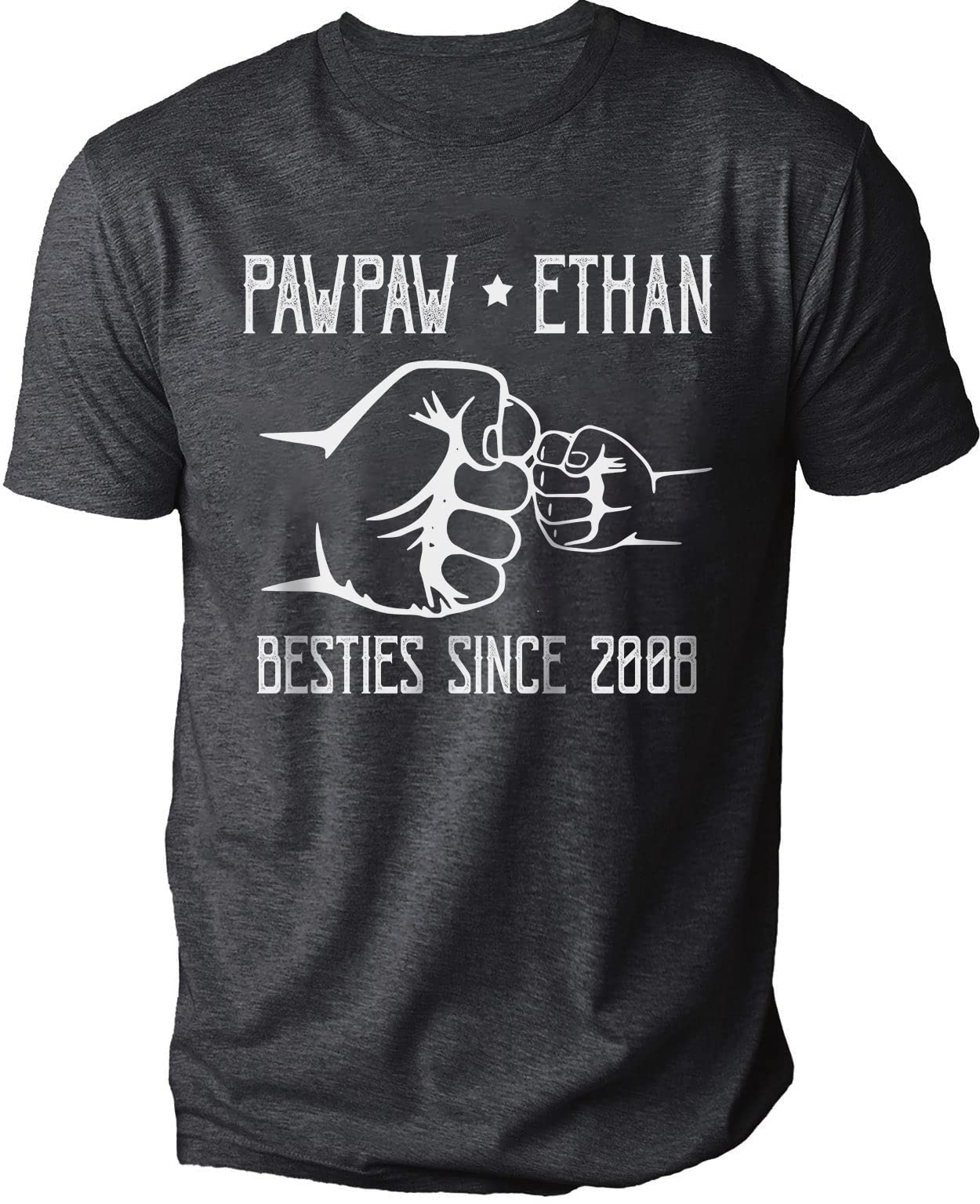 Personalized Pawpaw Kids Grandkids Name Shirt, Custom Shirt, New Pawpaw Birthday Gifts for Grandpa