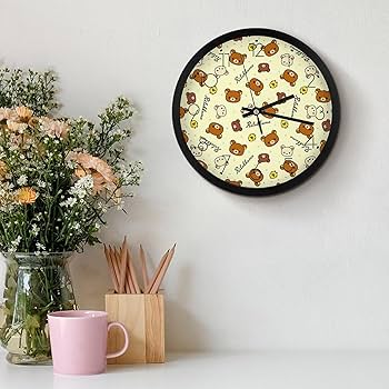 リラックマ 壁掛け時計　ハト？時計　ヒヨコ　白　ストロベリーパーティー リラックマ 壁掛け時計 ハト？時計 ヒヨコ 白 ストロベリーパーティー