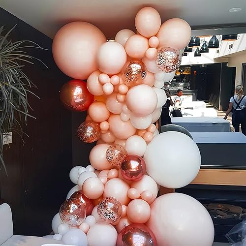 Vista 35 de PartyWoo Globos dorados metálicos, 50 globos metálicos dorados de 12 pulgadas, globos dorados para guirnalda de globos o arco de globos como