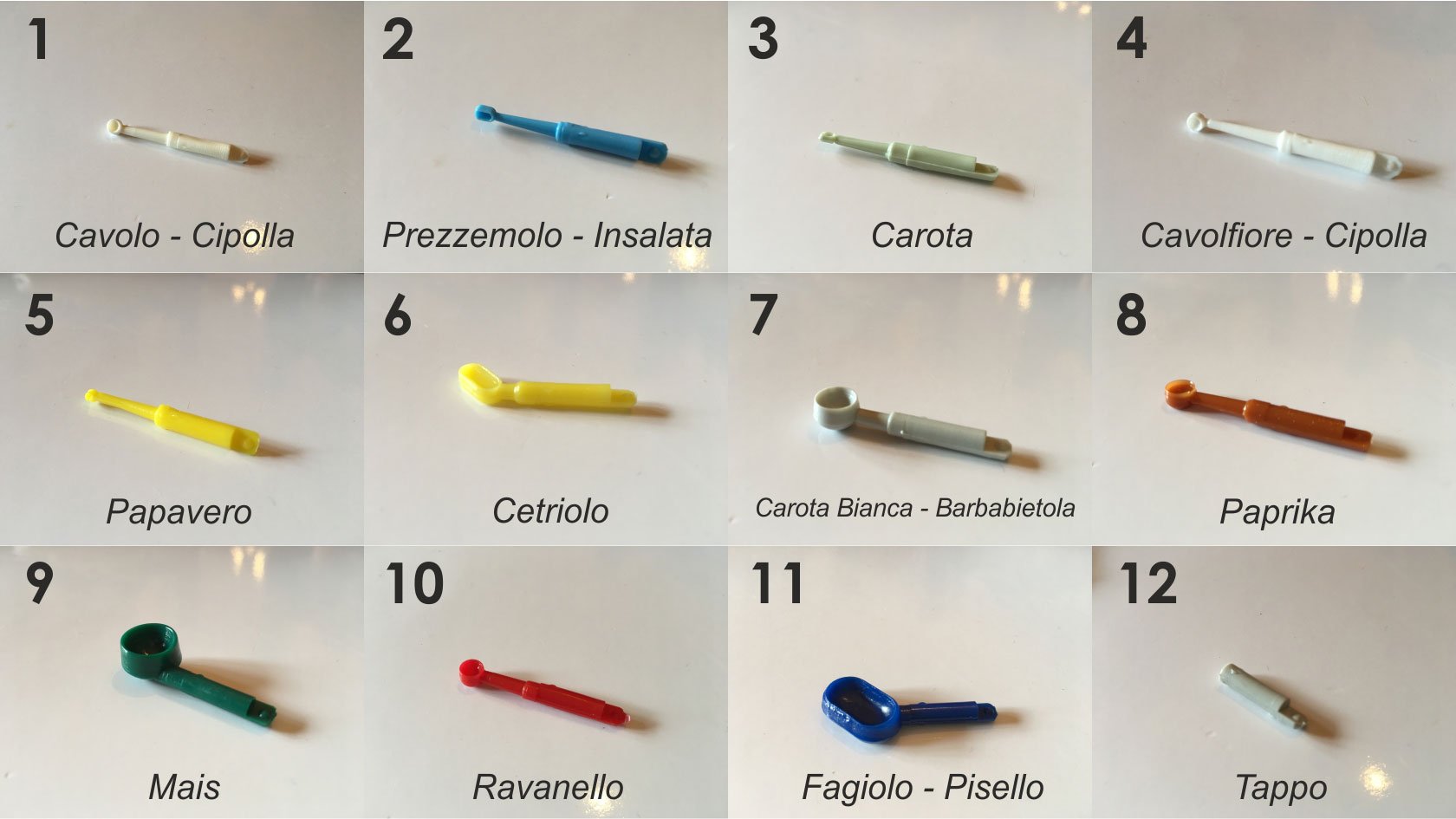 Seminatrice Manuale Piantatrice Semi Piccoli PONY K2
