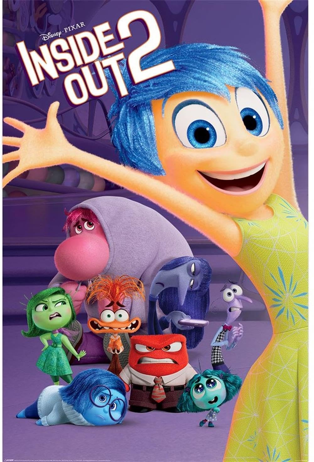 Merchandising Disney: Inside Out 2 Maxi Poster