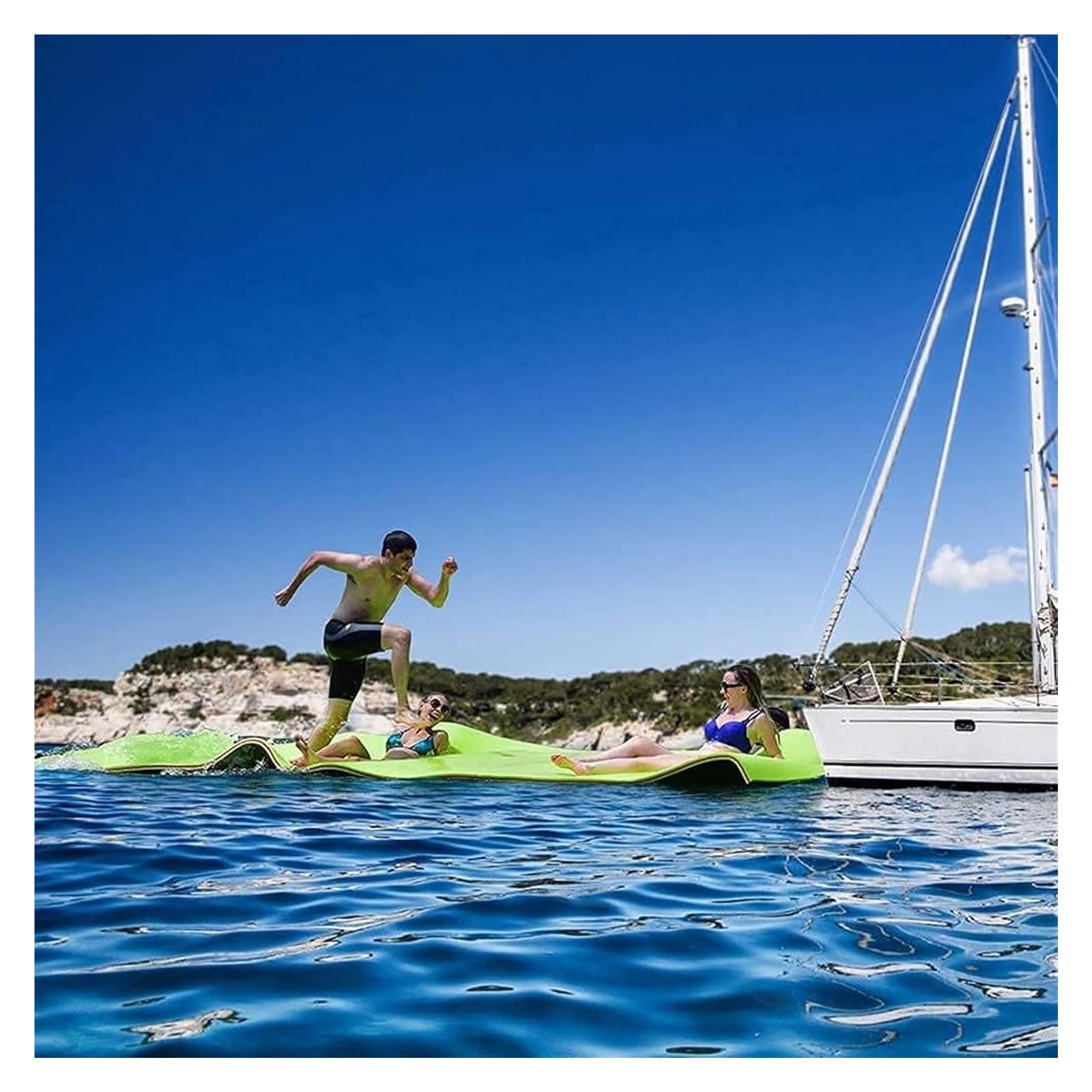 Colchoneta Flotante de Lirio, colchón acuático, for Relajarse y divertirse, for Playa, Lago Piscina