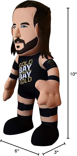 Miniatura 8 de Bleacher Creatures WWE Adam Cole - Figura de peluche de 10 pulgadas, una superestrella de la lucha libre para jugar o exhibir