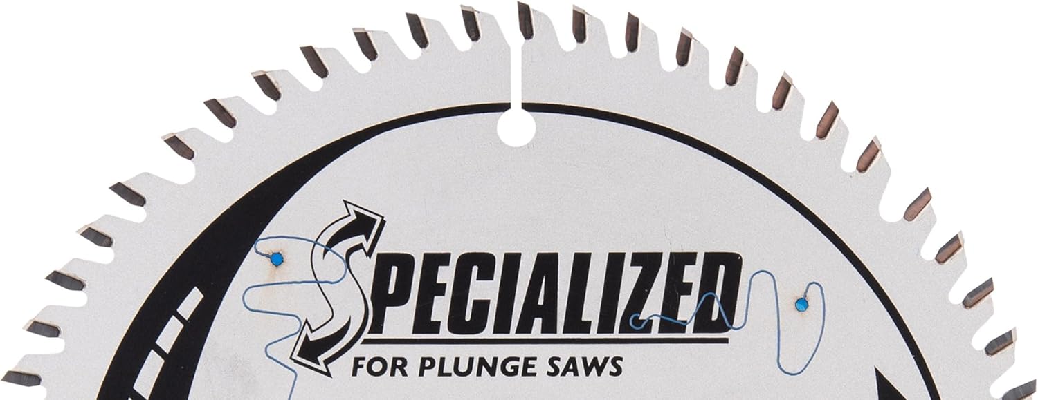 Makita A-99982 6-1/2" 60T (ATB) Carbide-Tipped Cordless Plunge Saw Blade