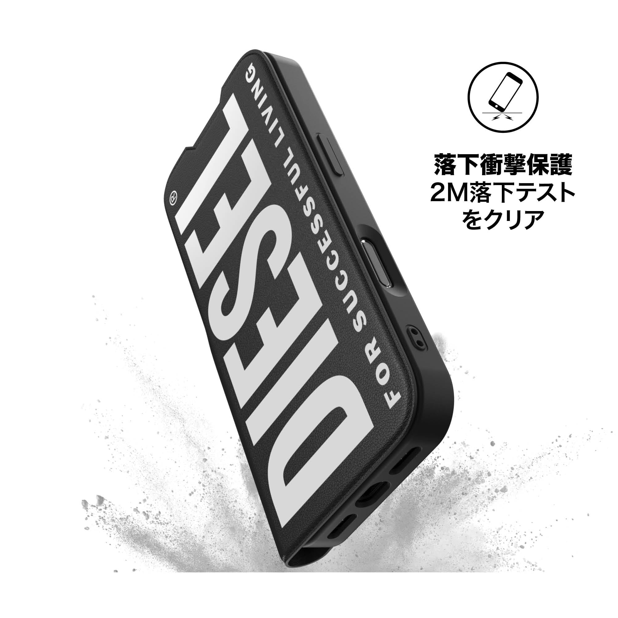 Amazon.co.jp: DIESEL iPhone18ProMaxケース iPhone17ProMax 兼用 手帳