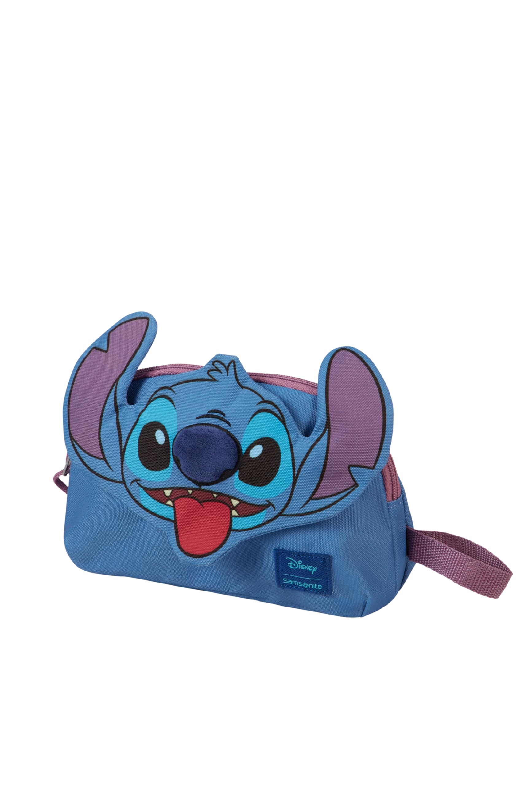 Samsonite Sammies Disney - Stitch Toiletry Bag for Kids, Wash Bag with Zip, Water-Repellent Lining, 23 cm