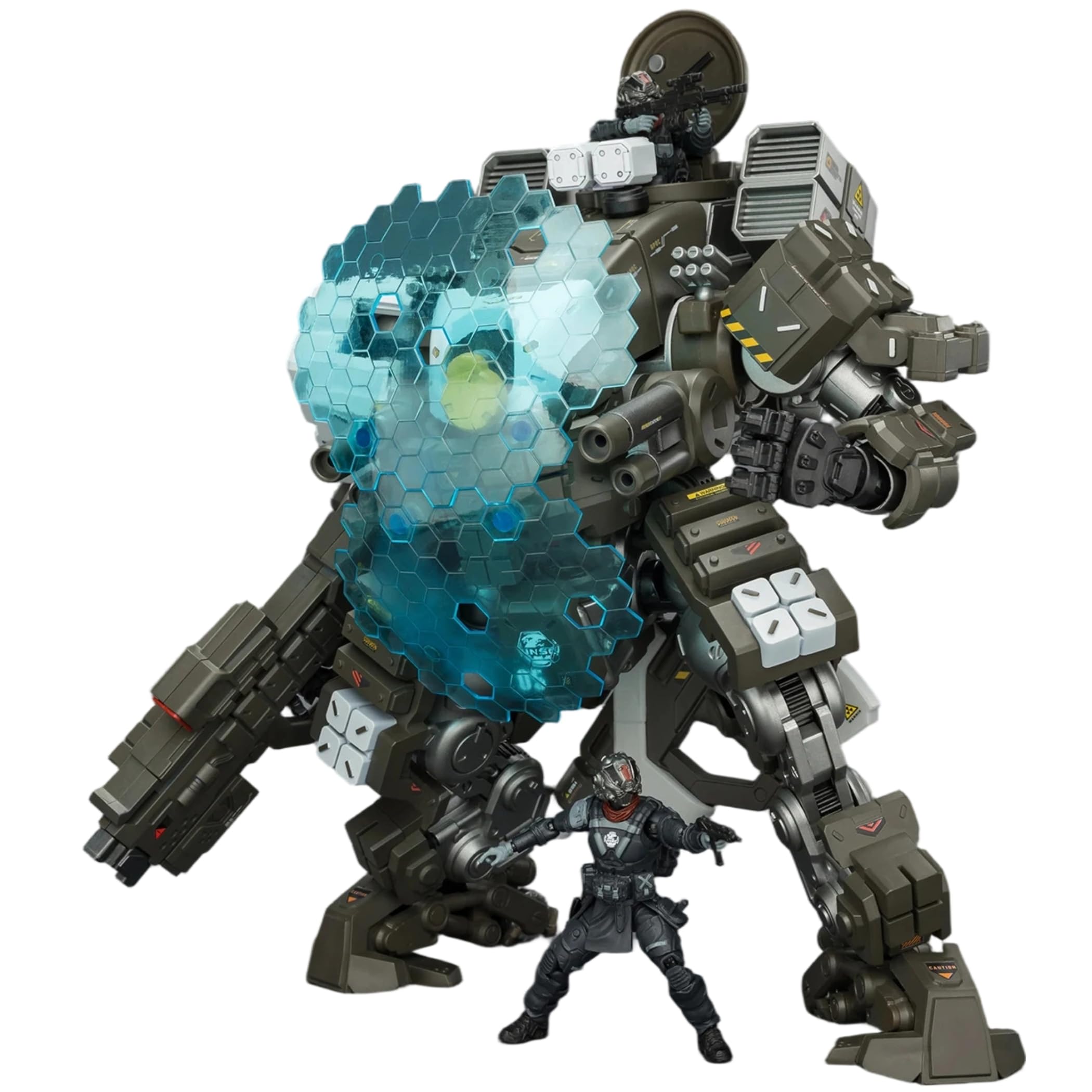 JOYTOY 1/25 Action Figures Dark Source Tiekui Dual Pilot Mecha MK05 9.44Inch Collectible Model Collectible Gifts