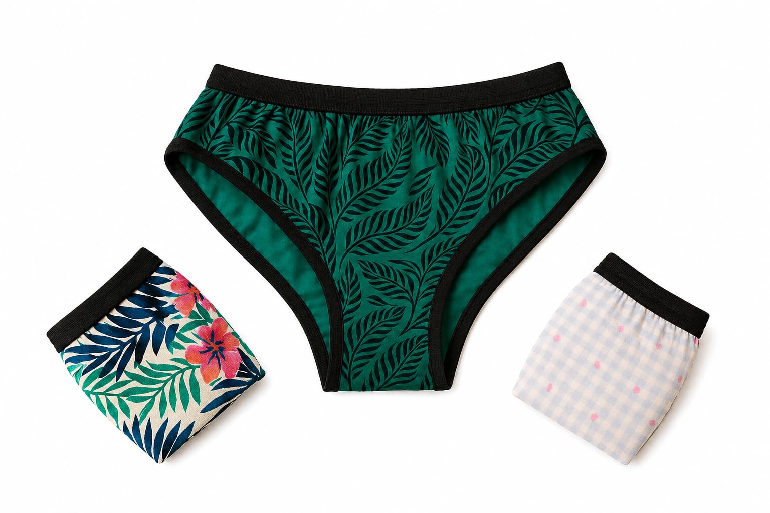 Premium Women’s Cotton Blend Printed Panty Pack of 3 | Soft Breathable Hipster Bikini Panties for Women & Girls | (Multi-Color)-image-39