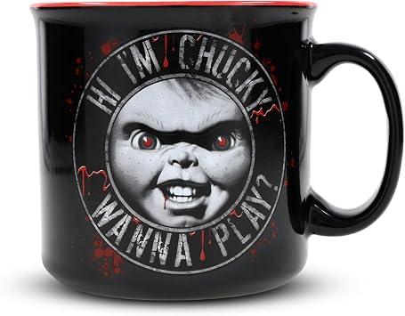 Silver Buffalo Chucky Moods Camper Mug